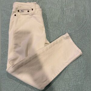 Polo Ralph Lauren Hampton Straight White Jeans – Kids Size 8